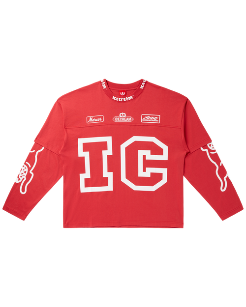 Strawberry LS Knit