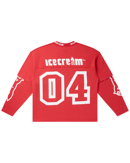 Strawberry LS Knit