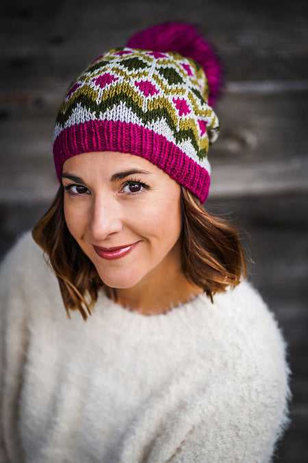 Sugarplum Hat By Knitterella-Patterns-Alpaca Direct-Alpaca Direct