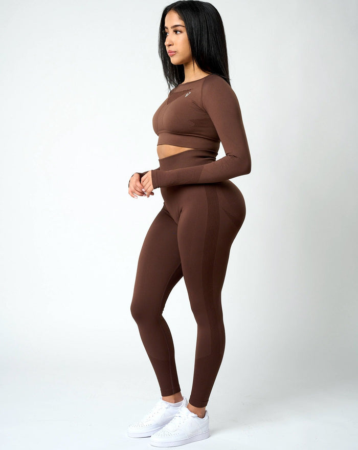 Sujey Scrunch Leggings - Cocoa