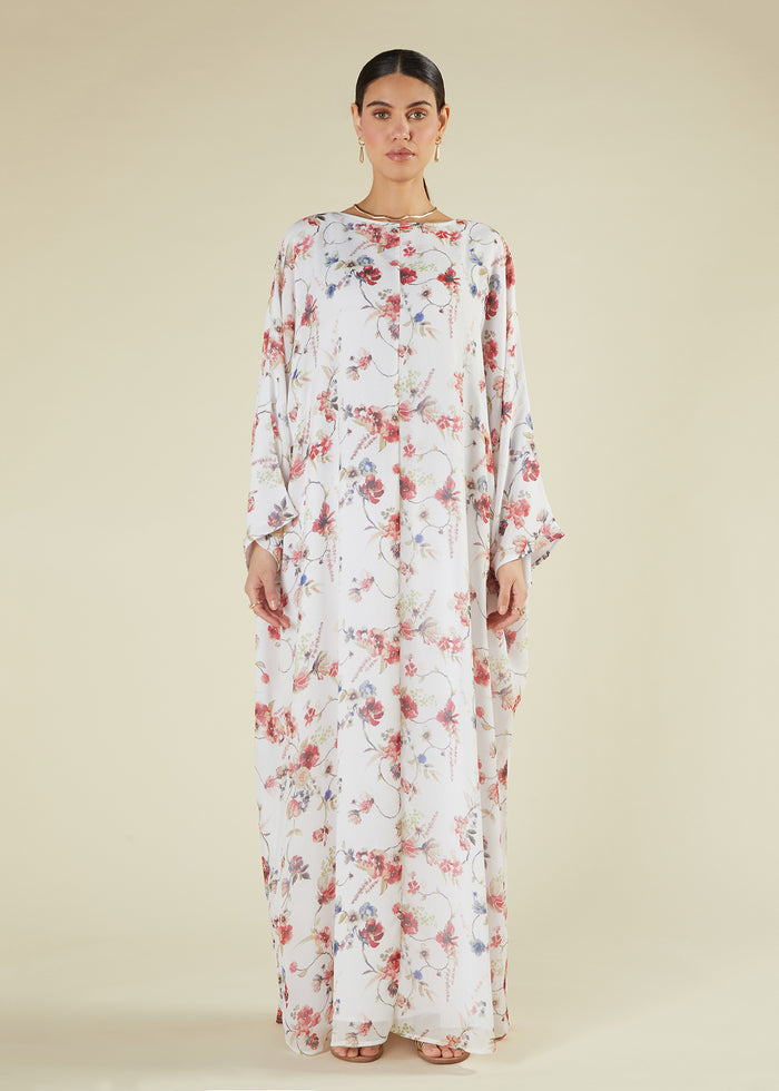 Summer Floral Kaftan