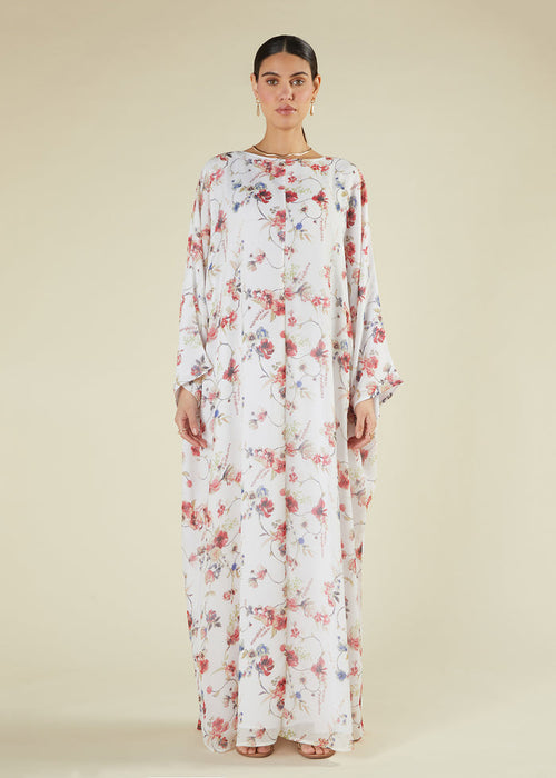 Summer Floral Kaftan