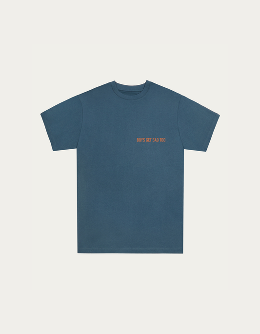 SUNSETS TEE BLUE