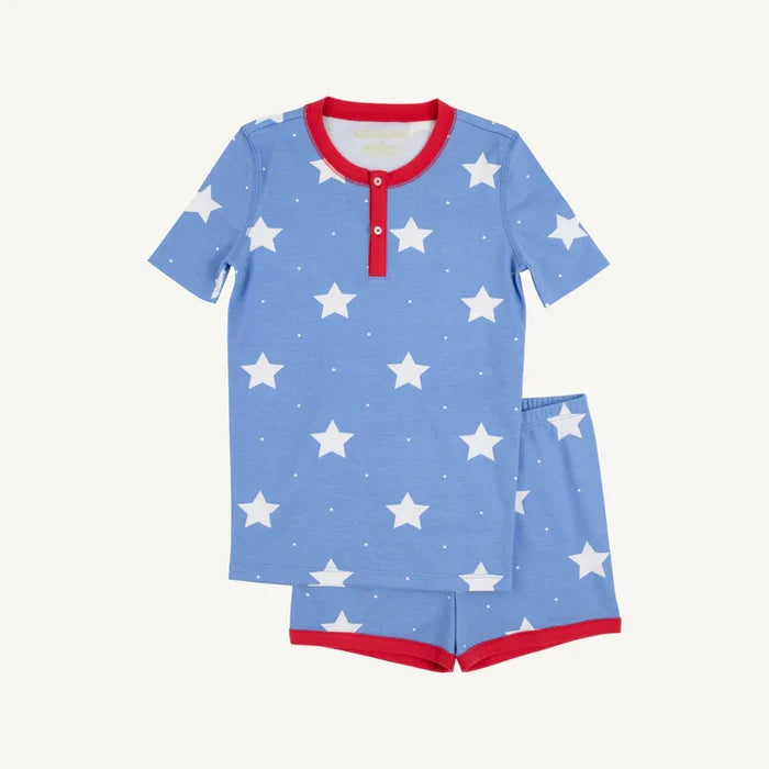 Suttons Short Set-North Sea Stars/Richmond Red
