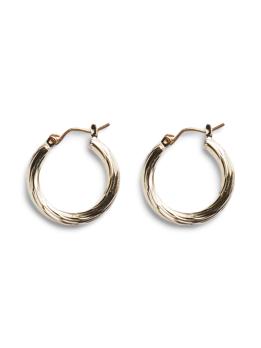Tallie Hoop Earrings (Gold)