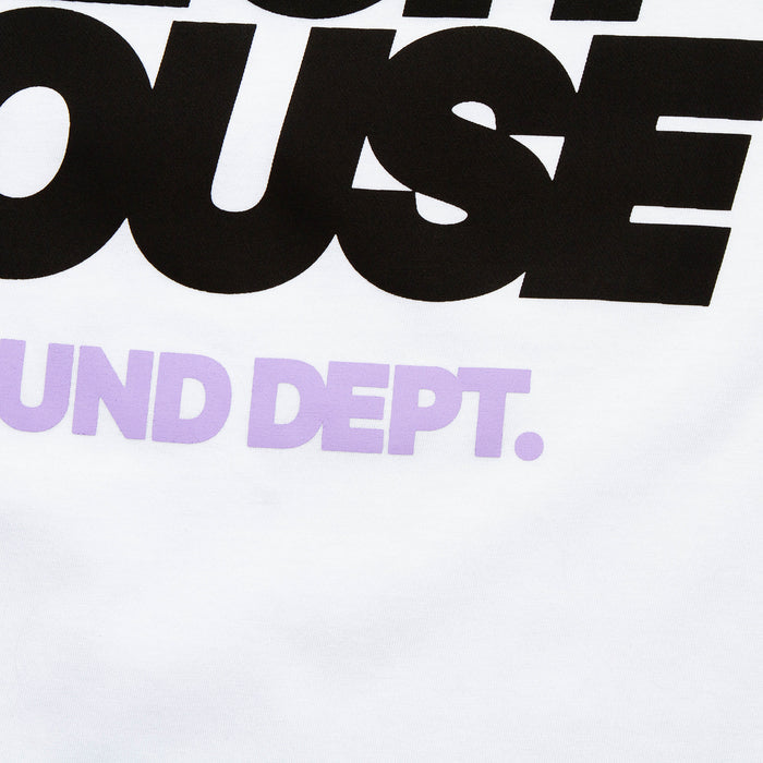 Tech House Dept Back Print - Tshirt - White