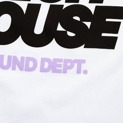Tech House Dept Back Print - Tshirt - White