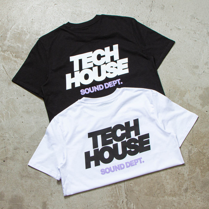 Tech House Dept Back Print - Tshirt - White