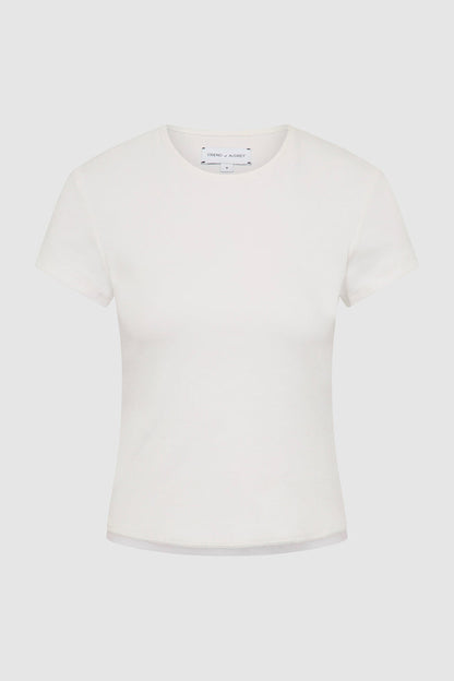 The Cotton Mesh Baby Tee