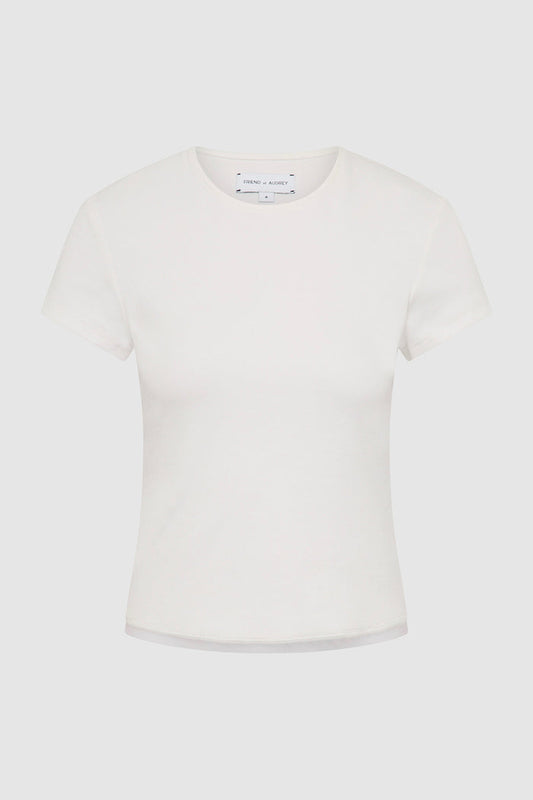 The Cotton Mesh Baby Tee