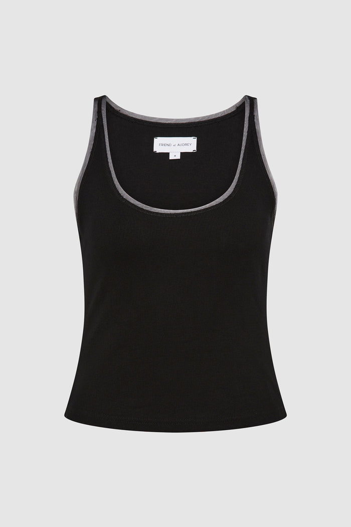 The Cotton Mesh Tank
