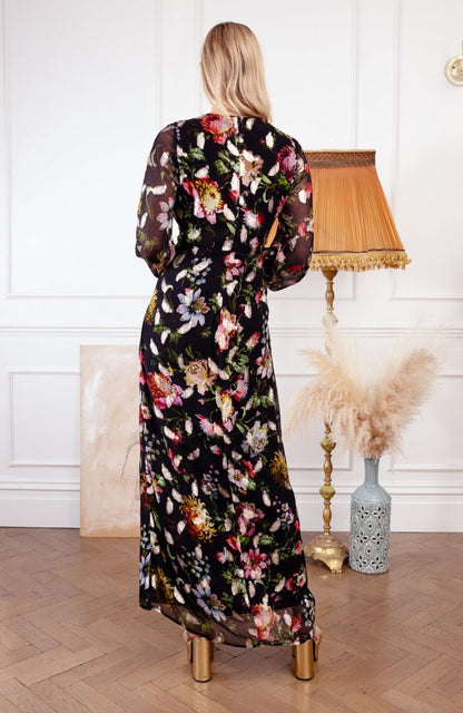 The Dara Maxi Dress (Black)
