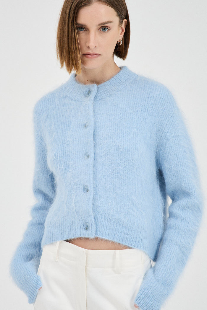 The Fluffy Alpaca Cardigan