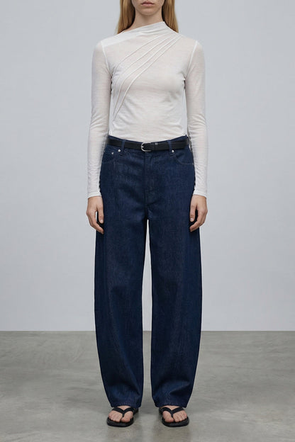 The Jersey Stitch Semi-Sheer Top