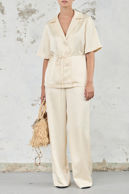 The Satin Relaxed Pants