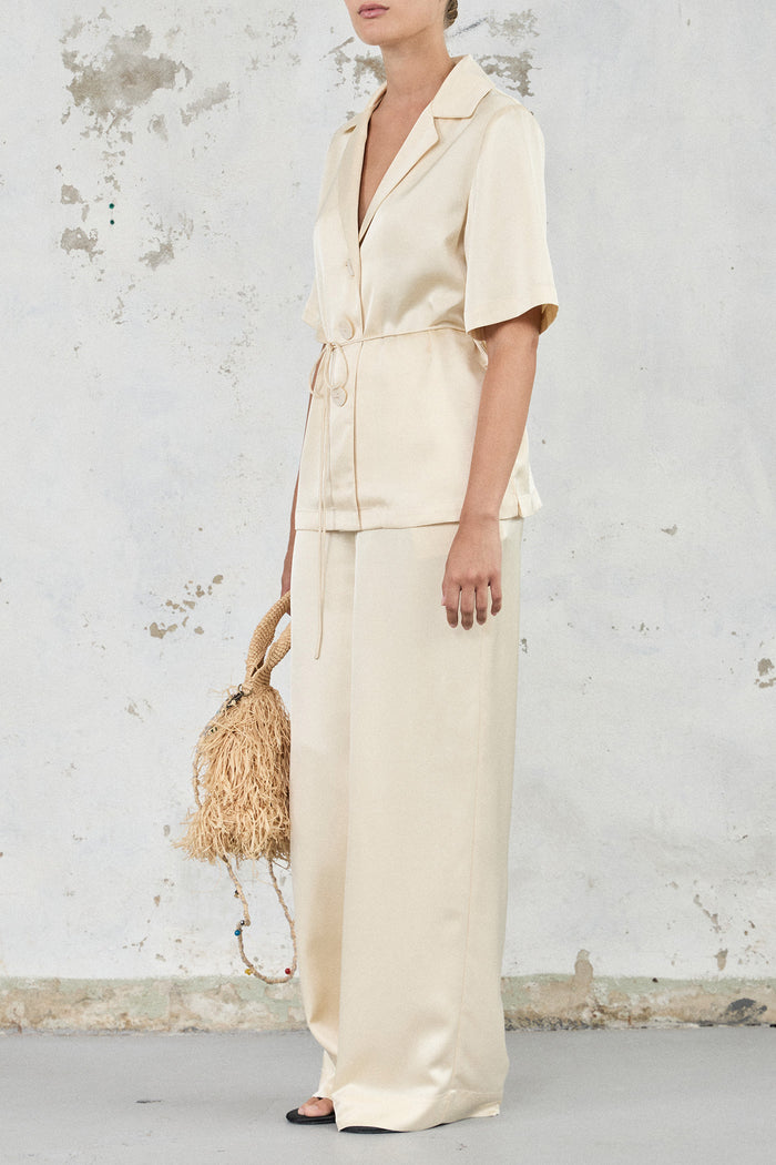 The Satin Relaxed Pants