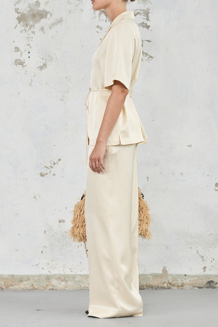 The Satin Relaxed Pants