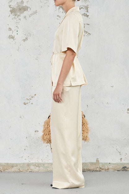 The Satin Relaxed Pants