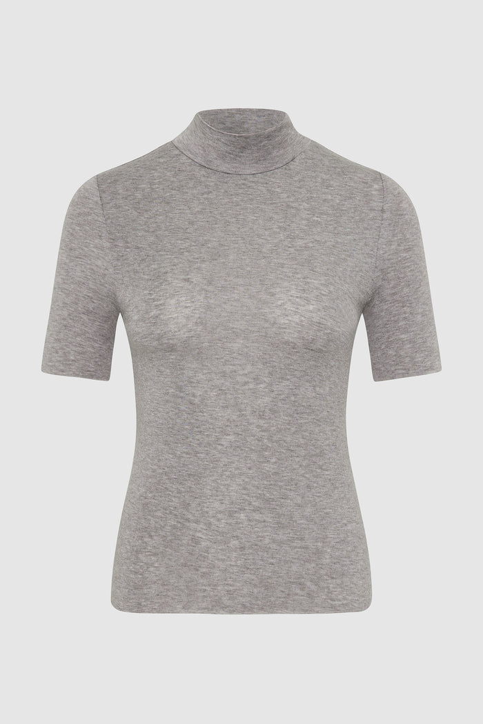The Tencel Wool Short Sleeve Top