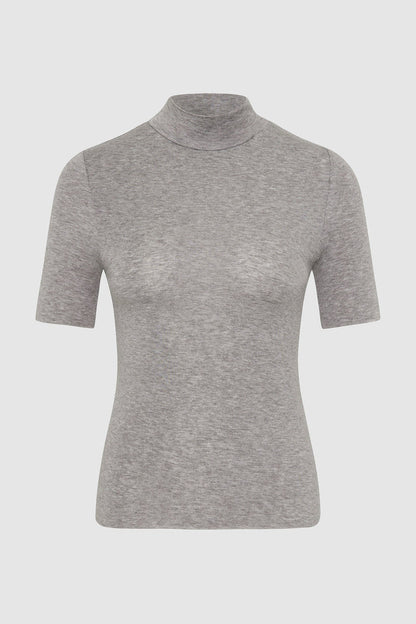 The Tencel Wool Short Sleeve Top
