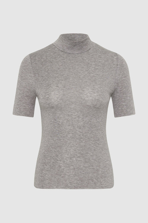 The Tencel Wool Short Sleeve Top