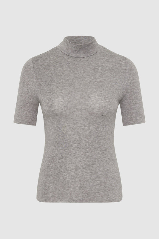 The Tencel Wool Short Sleeve Top