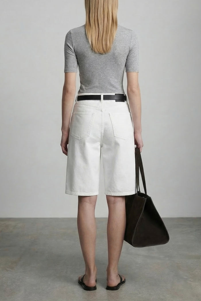The Tencel Wool Short Sleeve Top