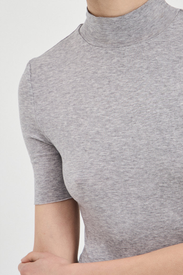 The Tencel Wool Short Sleeve Top