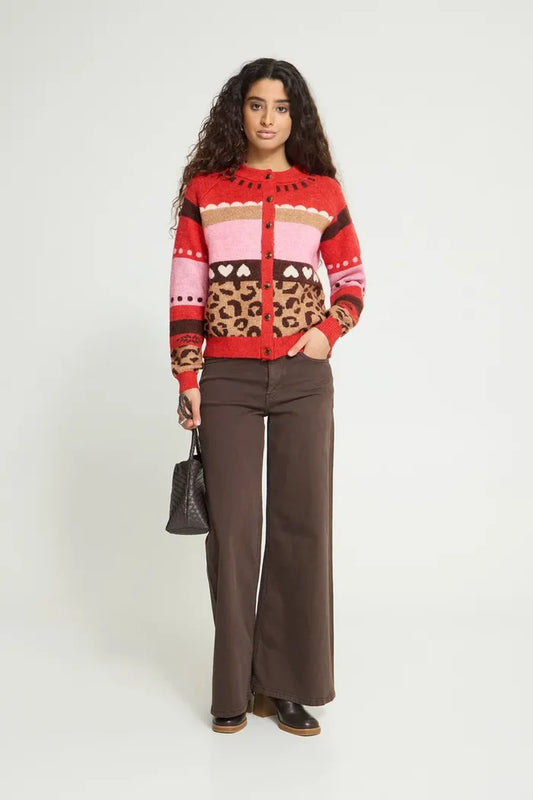 Toni Cardigan (Poinsettia)