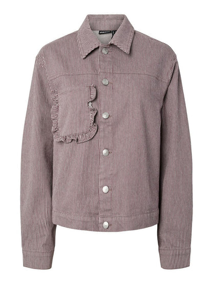 Tracey Denim Jacket (Sparrow/Cloud Dancer)