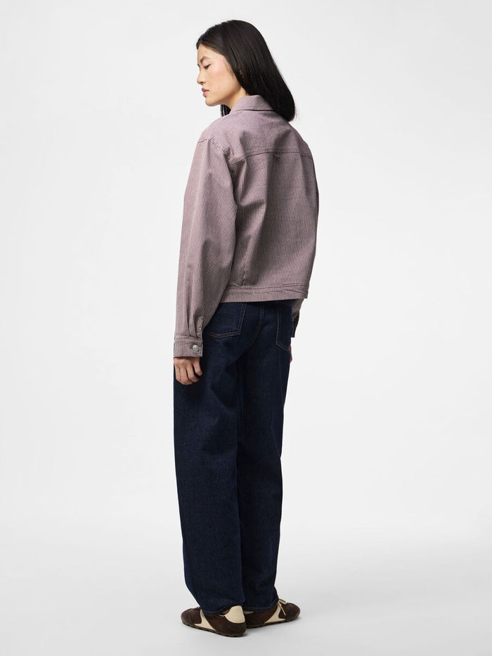 Tracey Denim Jacket (Sparrow/Cloud Dancer)