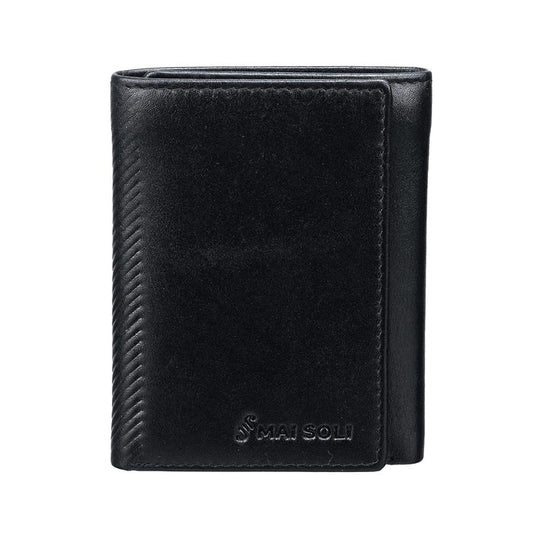 Tri-Fold Wallet Antique Finish: Tri-Fold Wallet Antique Finish