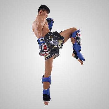 TUFF Blue Tiger Shin Guards