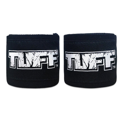 TUFF Hand Wraps Elastic Cotton Black