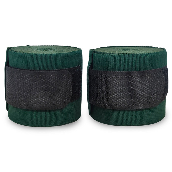TUFF Hand Wraps Elastic Cotton Green