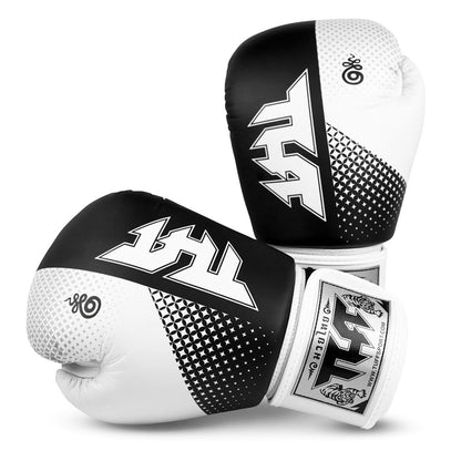 TUFF Muay Thai Boxing Black Gloves