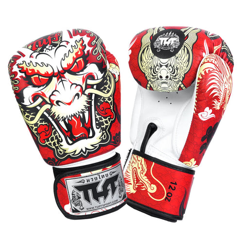 TUFF Muay Thai Boxing Dragon Gloves