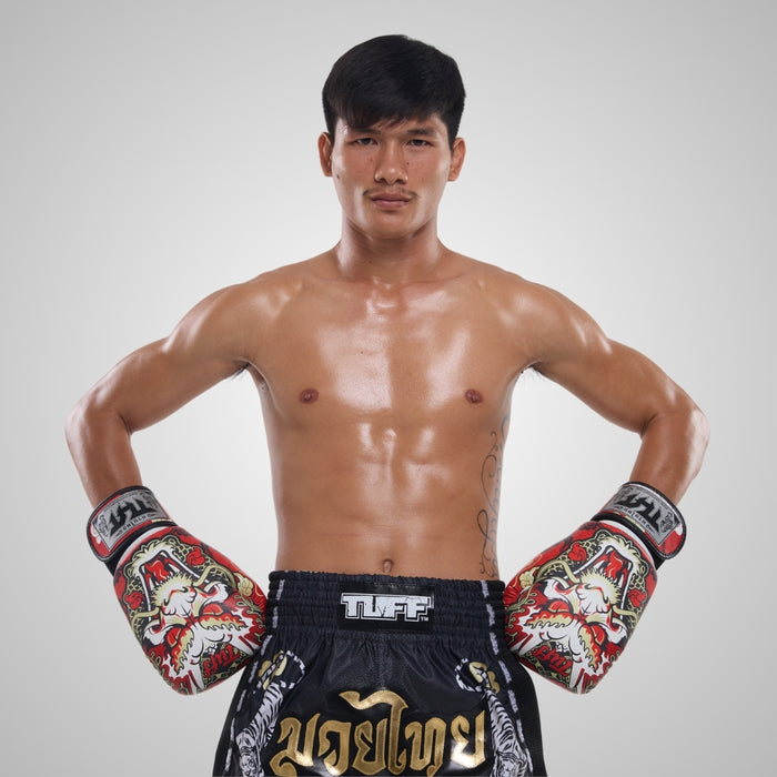TUFF Muay Thai Boxing Dragon Gloves