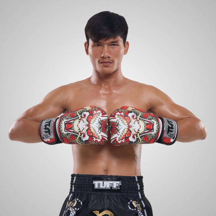 TUFF Muay Thai Boxing Dragon Gloves