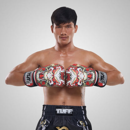TUFF Muay Thai Boxing Dragon Gloves