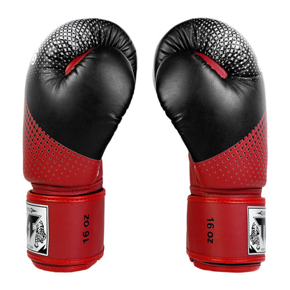 TUFF Muay Thai Boxing Red Gloves