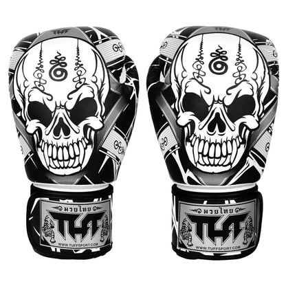 TUFF Muay Thai Boxing Skull Gloves