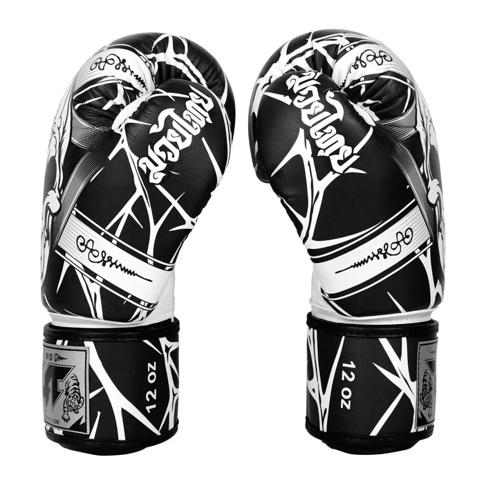 TUFF Muay Thai Boxing Skull Gloves