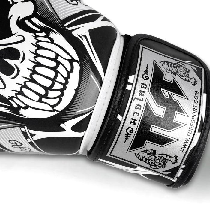 TUFF Muay Thai Boxing Skull Gloves