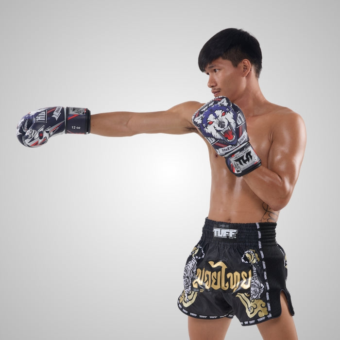 TUFF Muay Thai Boxing Wolf Gloves