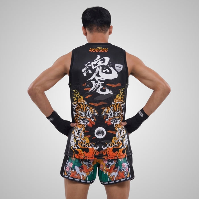 TUFF Muay Thai Tank Top Boxing Sleeveless Vest Gym Jersey (TUF-TT108)