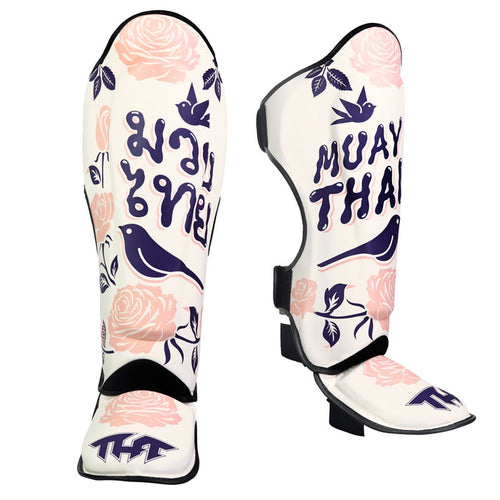 TUFF Roses Shin Guards