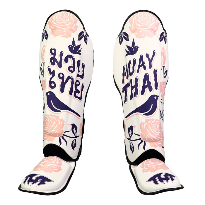 TUFF Roses Shin Guards