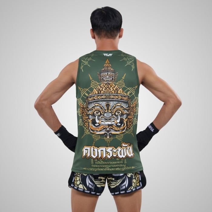 TUFFPAYAK Muay Thai Tank Top Boxing Sleeveless Vest Gym Jersey (TPY-TT008)