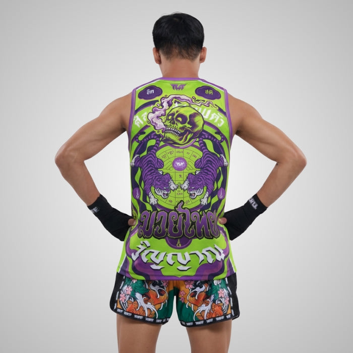 TUFFPAYAK Muay Thai Tank Top Boxing Sleeveless Vest Gym Jersey (TPY-TT009)